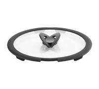 Tapa Lagostina INGENIO, Modelo 010244060124, Transparente Y Gris, Para Una