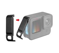 Tapa lateral de la batería extraíble fácil tipo C puerto de cubierta de carga para GoPro Hero 11 10 9 cámara de acción negra Go Pro 9 HERO10 11 kit de accesorios negro