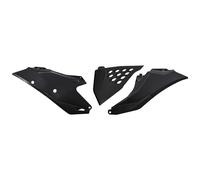Tapa lateral UFO PLAST 3 piezas negra para Gas EC F MC 125-450ccm An. 2021-2023
