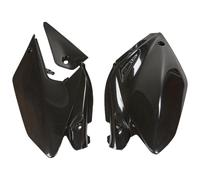Tapa lateral UFO PLAST 3 piezas negra para Honda CRF X 250 ccm An. 2004 - 2017