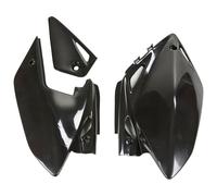 Tapa lateral UFO PLAST 3 piezas negra para Honda CRF X 450 ccm An. 2007 - 2016