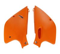 Tapa lateral UFO PLAST cubierta de 2 piezas naranja OEM