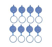 Tapa Liquido Depósito Compatible Con Peugeot Para 106 206 207 406 5008 1/8 Piezas Tapa Del Depósito De Líquido Del Limpiaparabrisas Del Coche Piezas De Automóvil(8pcs)