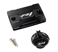Tapa Llenado Aceite Cubierta para FZ1 FZ-1 2006-2015 2008 2009 Accesorios De Motocicleta Tapa del Tanque Líquido Freno Delantero Llenado Motor Protección