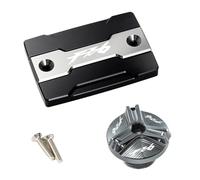 Tapa Llenado Aceite Cubierta para FZ6 FZ-6 ZF6N FZ6R FZ6S Accesorios De Motocicleta Tapa del Tanque Líquido Freno Delantero Llenado Motor Protección