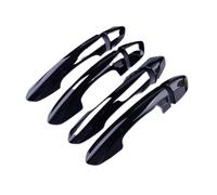 Tapa Manija Coche Cubierta De Manija Puerta Coche Protector Ajuste Exterior Compatible Con Ford Para Mustang 2015-2020 Marco Tapa Más Par Adicional Accesorios