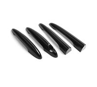 Tapa Manija Coche Kit De Pegatinas Ajuste Cubiertas Manija Puerta Exterior Coche Compatible Con Cooper Para Clubman 2007-2014 Anillo Cubierta Más Par Accesorios