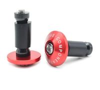 Tapa Manillar Motocicleta para Extremos puños para Yamaha Tmax 500 530 XJR 400 1300 Retrovisores Moto(Red)