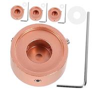 Tapa Metálica para Pedal de Efectos de Guitarra, 4 Juegos, Rosa | Instalación Simple, Reutilizable, Ligero de Llevar, Set 4 Piezas y Accesorios Incluidos