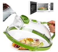 Tapa Microondas Con Agua | Tapa Para Microondas | Tapadera Microondas | Tapa Microondas 27 cm | Tapa Para Microondas con agua | Tapa Microondas Libre Bpa | Accesorios microondas | Tapa de Microondas