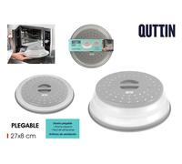 Tapa microondas quttin plegable 27cm