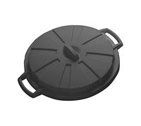 Tapa Negra Para Cubo Comunidad 80Lt Negro Mondex