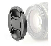 Tapa Objetivo Frontal Compatible con Nikon, Fujifilm, Olympus, Sony, Panasonic, Pentax Ø 37mm (DMW-LFC37, LC-37), Snap-On: Pellizco Central Cubierta Protectora