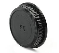 Tapa Objetivo Trasera Compatible con Pentax SMC DA 18-135mm 3.5-5.6, 18-55mm 3.5-5.6, 18-50mm WR, 50-200mm WR, Bayoneta Cubierta Protectora K (PK) / SMC DA Mount