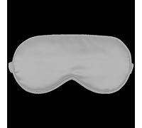 Tapa Ojos Para Dormir 2pcs 3D Silk Sleep Mask Natural Sleeping Eye Mask Swead Tour Shade Parche de ojos suaves for los ojos portátiles Viajes Parche Ojo(Grey)