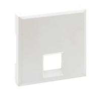 Tapa para base informatica individual Legrand 864142 serie Niloe Step Blanco Mate