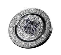 Tapa para botón de arranque del motor del coche - Pegatinas decorativas de anillo con brillantes, cubierta con adhesivo de precisión para botón de arranque - Para mujeres, hombres y niñas, vehículos