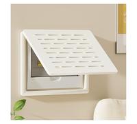 Tapa Para Caja De Fusibles, Diseño Abatible, Panel Eléctrico Decorativo, Panel De Disyuntores Empotrado En La Pared, Contador Flip Oculto, Blanco(White-A,55x45cm)