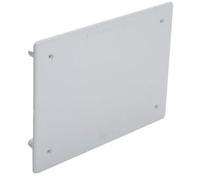 Tapa Para Caja De Registro Electrico Empotrar 150x100 Mm - Fijación Mediante Garra O Tornillo - Uso Interior Profesional/Domestico - Color Blanco