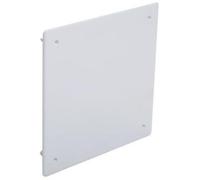 Tapa Para Caja De Registro Electrico Empotrar 150x150 Mm - Fijación Mediante Garra O Tornillo - Uso Interior Profesional/Domestico - Color Blanco