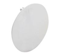 Tapa Para Caja De Registro Electrico Empotrar Redonda Ø105x45 Mm - Fijación Mediante Garra O Tornillo - Uso Interior Profesional/Domestico - Color Blanco