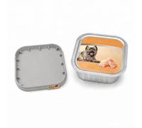 Tapa para comida para perros, 150 g, para Premiere, Animonda, Edgard & Cooper, Rosie's Farm 2 unidades (150 g, 100 mm x 100 mm)
