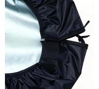 Tapa para cubo de pienso - Impermeable antipolvo doble cara ajustable, tela Oxford 43 x 36 cm para establos de pastos granjas | borde elástico protección ecuestre & Outdoor