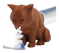 Tapa Para Dentífrico Con Figuras Animales Impresas En 3D | Dispensador Exprimidor De Pasta Dentífrica Hogar Baño Dormitorio Viaje Camping Y Rutina Diaria De Cepillado