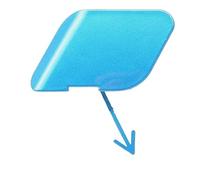Tapa para Gancho Remolque Parachoques Delantero para Fit Jazz GE GE6 GE8 GP1 2011 2012 2013 Embellecedor para Gancho Remolque Gancho Remolque Coche(Blue)