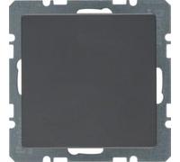 Tapa del panel frontal antracita Berker Q.1/Q.3 10096086