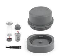 Tapa para Las Cuchillas de la batidora y Tapa del Recipiente para Ninja Blast Blender Portable BC100/BC151, Tapa a Prueba de Fugas, Piezas de Repuesto herméticas para la batidora