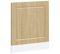 Tapa para lavavajillas 60 x 1,5 x 67 cm Porto de madera de roble Sonoma | Madera con superficie lisa que protege el lavavajillas, cocina y lavavajillas nicho