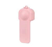 Tapa para Lente para Insta360 X5, Cubierta Protectora para la Pantalla de la Cámara, Funda Protectora Antipolvo y Antiarañazos para Insta360 X5 Cámara Deportiva Accesorios (Rosa)