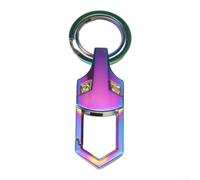 Tapa para llave Motocicleta Hexagonal Metal Tapa para llave(Keychain) | Metal ligero, protege cabeza para llave, acabado elegante, mejora para estilo personal, ajuste moto