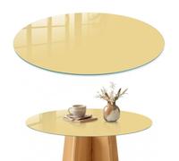 Tapa para Mesa de Centro 100 cm | Redondo | Espesor 4 mm | Bordes Pulidos