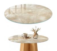 Tapa para Mesa de Centro 100 cm | Redondo | Espesor 4 mm | Bordes Pulidos