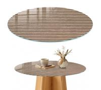Tapa para Mesa de Centro 100 cm | Redondo | Espesor 4 mm | Bordes Pulidos