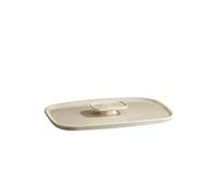 Emile Henry EH020052 Tapa para Plato para Horno, Cerámica, Arcilla Blanca