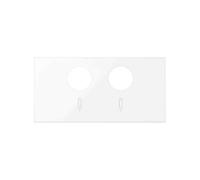 Tapa para toma r-TV+SAT blanco brillo Simon 100 - 10000053-130