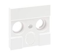 Tapa para toma TVLegrand 864160serie Niloe Step Blanco Mate
