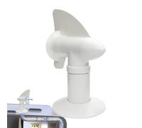 Tapa Para Ventilación De Techo De Autocaravana | Tapa Para Tubo De Ventilación Tipo Sifón - Reemplazo De Escape Impermeable Con Rotación 360° Para Control De Temperatura Y Contención De Olores