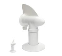Tapa Para Ventilación De Techo - Recambio Para Cubierta De Ventilación De Tipo Sifón - Reemplazo De Escape Impermeable Con Rotación 360° Para Control De Temperatura Y Contención De Olores