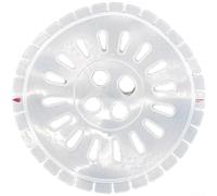 Tapa plástica de la prensa de la ropa para el cargador superior multi-marca Spin Secador resistente a la flexión Pieza de repuesto 25cm (L)
