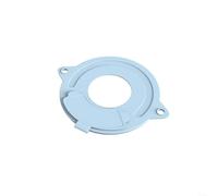 Tapa plegable de silicona para batidoras de 4.5 cuartos y 5 cuartos de galón con cabezal inclinable para ahorrar espacio de almacenamiento (protector azul)