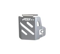 Tapa Pósito Líquido Freno Trasero para YZF-R1/R3/R6/R15/R25 YZF R15 V3 R15V3 2009-2021 Motocicleta Freno Trasero Tanque De Combustible Cubierta Depósito Líquido Protector CNC Tapa