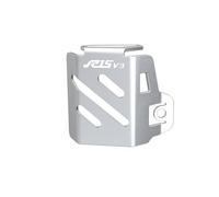 Tapa Pósito Líquido Freno Trasero para YZF-R1/R3/R6/R15/R25 YZF R15 V3 R15V3 2009-2021 Motocicleta Freno Trasero Tanque De Combustible Cubierta Depósito Líquido Protector CNC Tapa