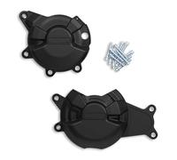 Tapa Protector De La Cubierta del Motor para Yamaha Tenere 700, para Rally Explore Extreme 2019-2024 Caballete DE Embrague Protección Kit Cubierta Protección Embrague Motor(Conjunto 1)