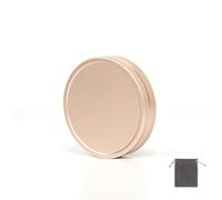Tapa protectora de aleación de aluminio impermeable a prueba de polvo para cámara Instax Mini Evo (oro rosa)