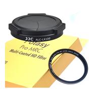 Tapa protectora de lente JJC Black LX100 con autorretenci n autom tica compatible con Panasonic Lumix LX100 LX100 II Leica D-LUX Typ 109 D-LUX 7