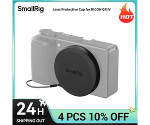 Tapa Protectora de Lente SmallRig para RICOH GR IV, Protege la Lente de Precisión del Ricoh GR IV, 2mm, Tamaño de Bolsillo, Antipérdida, Seguridad 5680 Lens Protective Cap